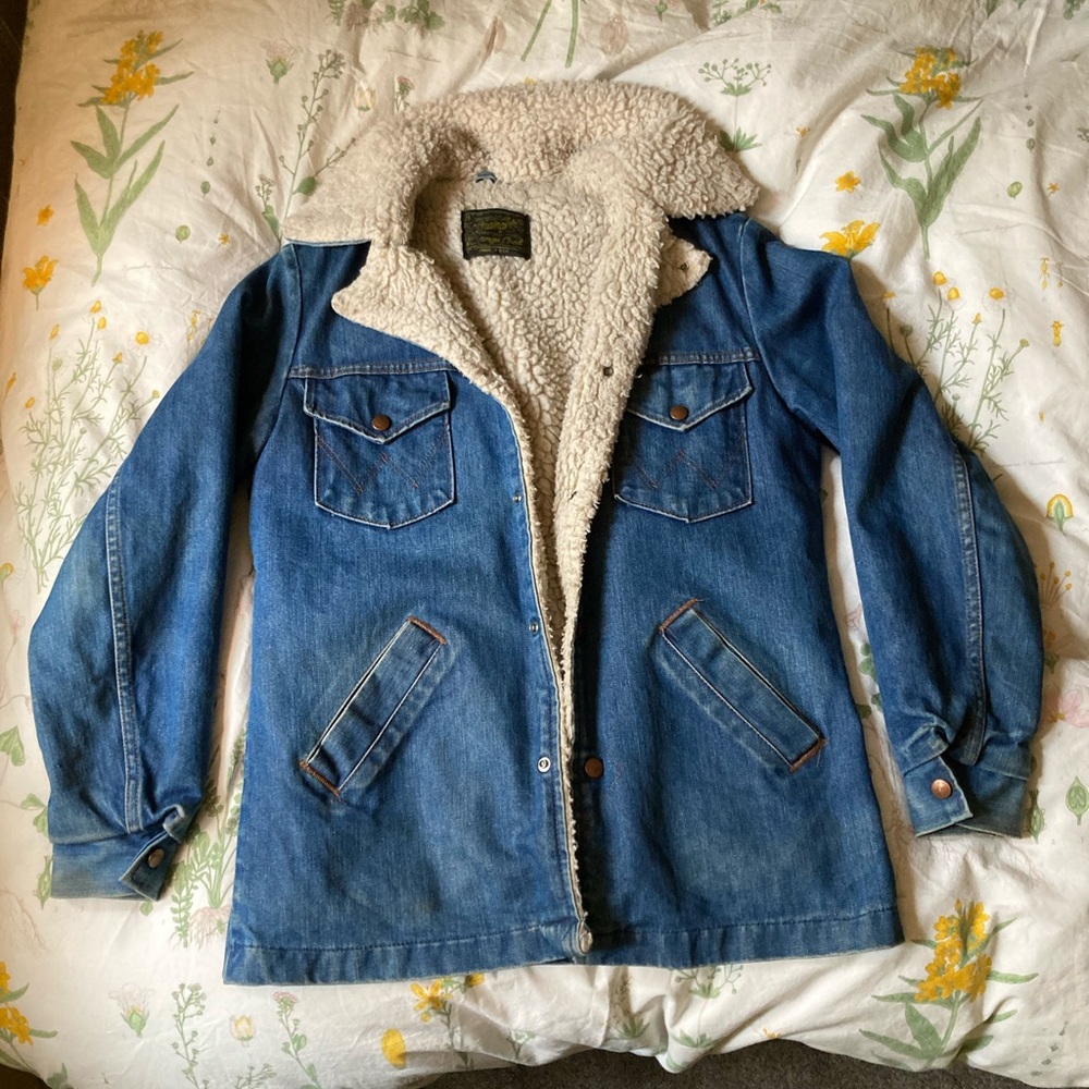 Vintage Wrangler Wrange Sherpa Jacket